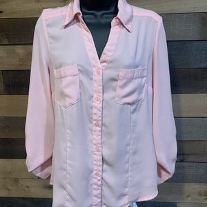 Sheer pink Candies blouse